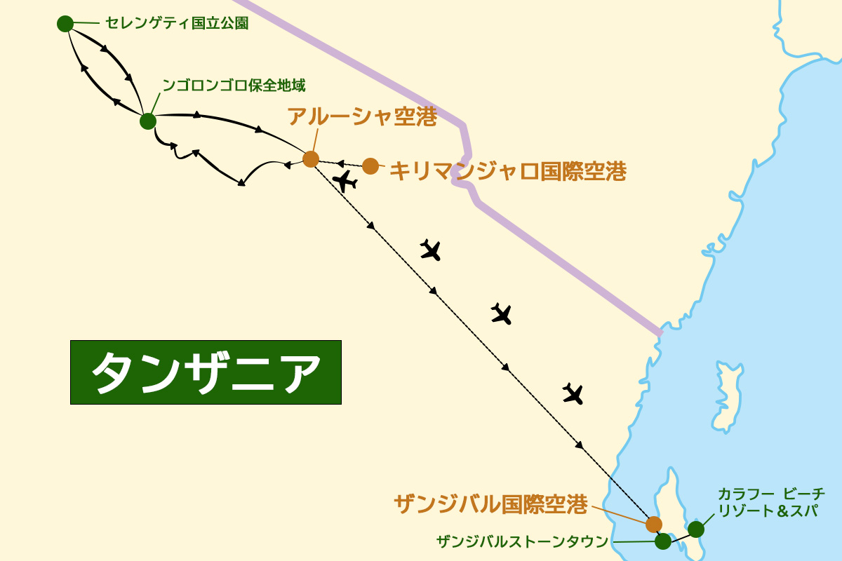 モデルルートMAP
