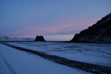 南部アイスランド（冬のメージ）