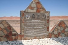 ナミブ砂漠は世界遺産に登録済み